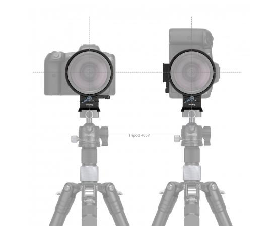 SMALLRIG 4300 Sapata Rotativa Horizontal para Vertical para Canon R