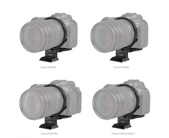 SMALLRIG 4300 Sapata Rotativa Horizontal para Vertical para Canon R