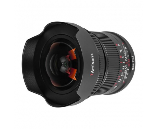 7ARTISANS 9mm f/5.6 ASPH para Sony E - Preto7ARTISANS 9mm f/5.6 ASPH para Sony E - Preto