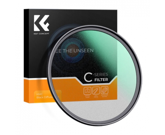 K&F CONCEPT Filtro Black Mist 1/4 Série C - 49mm