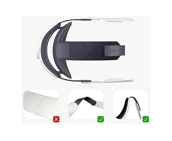 BOBOVR Head Strap M1 Plus + Bateria para Oculus Quest2