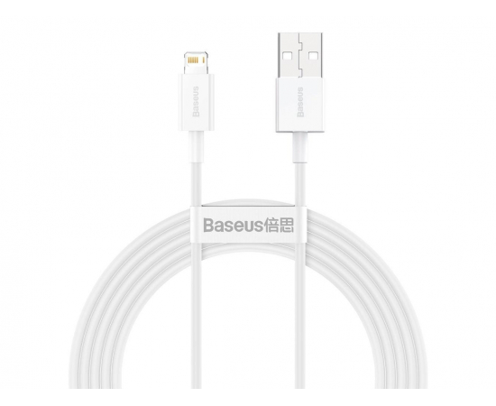 BASEUS Cabo USB A - Lightning Branco - 2m