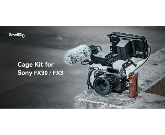 SMALLRIG Cage 4184 para Sony FX30 / FX3
