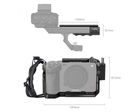 SMALLRIG Cage 4184 para Sony FX30 / FX3