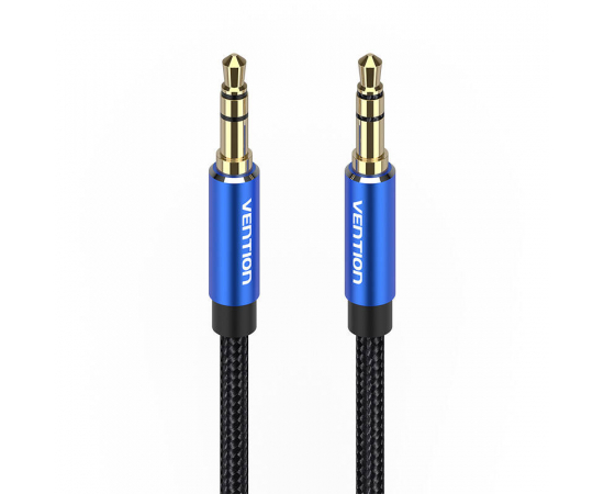 VENTION Cabo de Áudio BAWLF Jack 3.5mm Macho (Preto) - 1m
