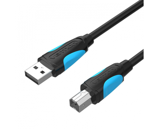 VENTION Cabo de Impressora USB-A 2.0 / USB-B (Preto) - 1.5m