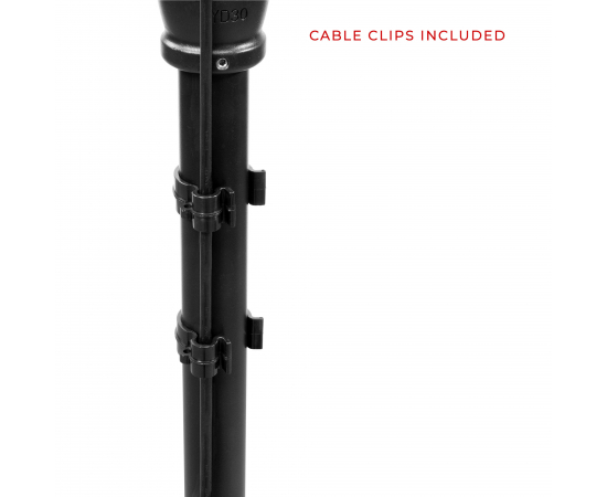 SHAPE Suporte Low Boy Double Riser Preto/Cromado 195cm