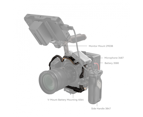 SMALLRIG 4317 kit Night Eagle Cage para Nikon Z8