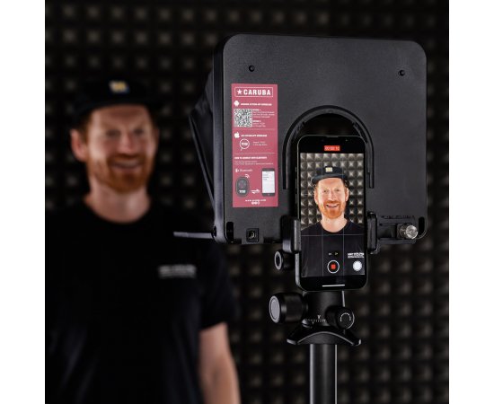 CARUBA Teleprompter para Smartphone/Tablet