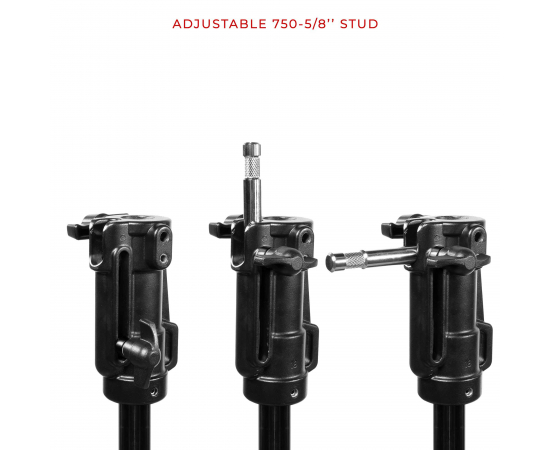 SHAPE Suporte Combinado Triplo Ríser de Alumínio Preto 37.46cm