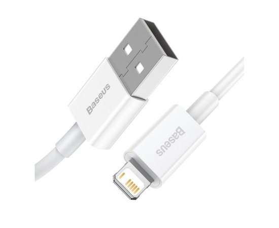 BASEUS Cabo USB A - Lightning Branco - 2m
