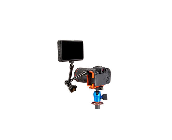 3 LEGGED THING L-Bracket Roxie para Canon R5, R5C e R6 - Laranja