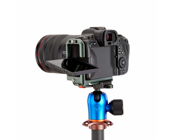 3 LEGGED THING L-Bracket Roxie para Canon R5, R5C e R6 - Laranja