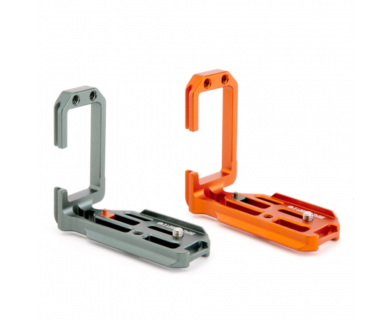 3 LEGGED THING L-Bracket Roxie para Canon R5, R5C e R6 - Laranja