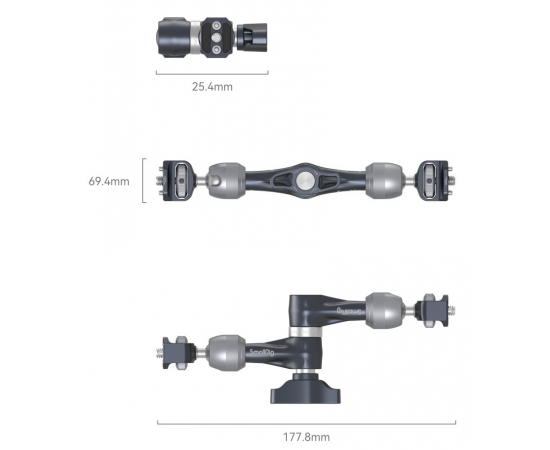 SMALLRIG 4194 Braço Mágico ROSETA - 7"