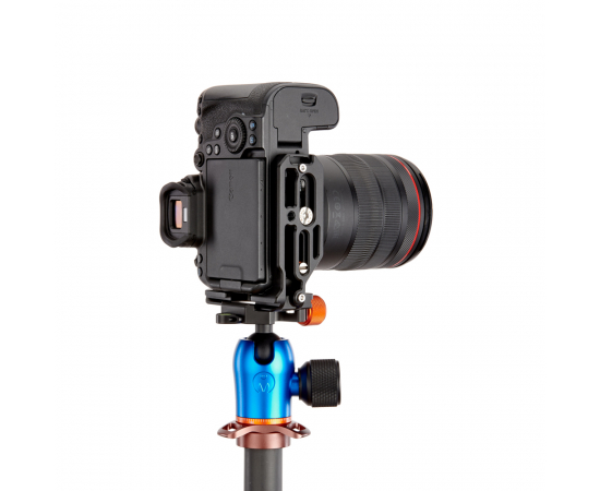 3 LEGGED THING L-Bracket Roxie para Canon R5, R5C e R6 - Preto