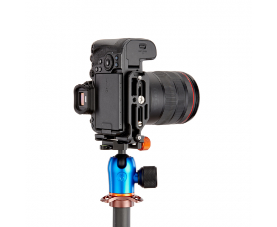 3 LEGGED THING L-Bracket Roxie para Canon R5, R5C e R6 - Preto