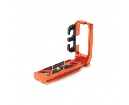 3 LEGGED THING L-Bracket Alfie-C 105mm para Sony A7IV - Laranja