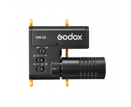 GODOX Microfone Shotgun Compacto IVM-S2