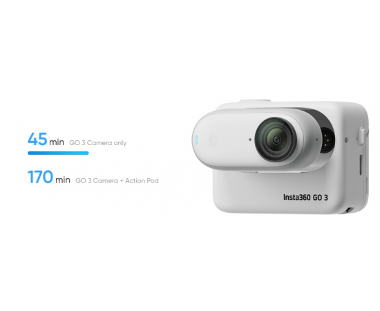 INSTA360 Go 3 128GB - Branco