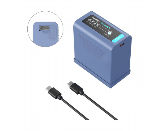 SMALLRIG 4267 Bateria NP-F970 com porta USB-C