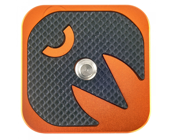 3 LEGGED THING Sapata Quick Release QR4 - Laranja