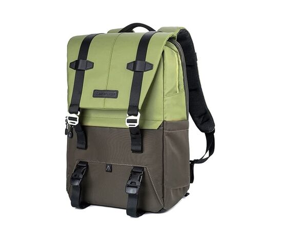 K&F CONCEPT Mochila para Equipamento Fotográfico KF13.087AV2 - 20L (Verde Exército)