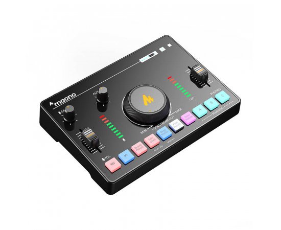MAONO Mixer de áudio e placa de som AMC2 Neo
