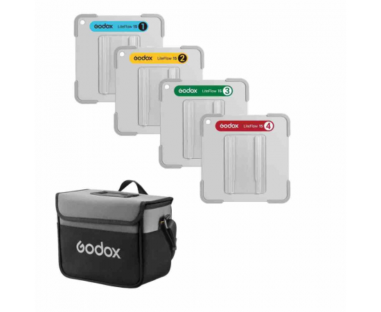 GODOX Kit Refletores de Iluminação Liteflow Lightstream - 15cm