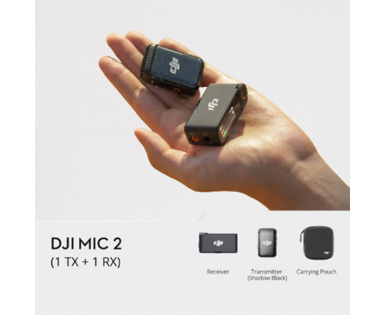 DJI Mic2 Kit Single Lapela Wireless