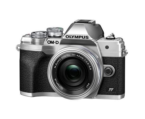 OLYMPUS OM-D E-M10 MARK IV (Silver) + M.Zuiko Digital ED 14-42mm (Silver)