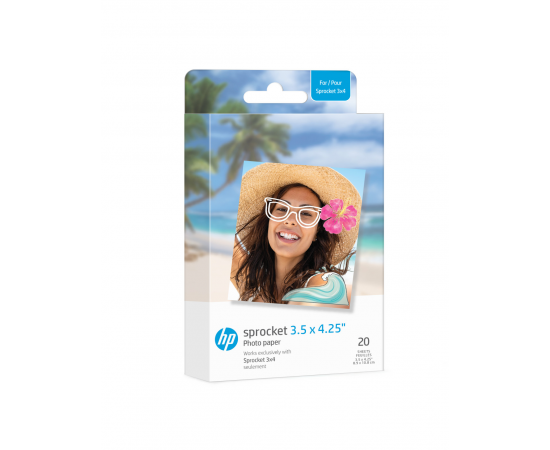 HP Sprocket Papel 3.50x4.25" - Pack de 50