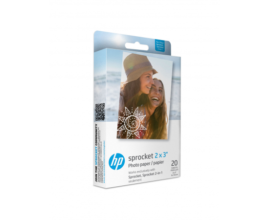 HP Zink Papel 2x3" - Pack de 20