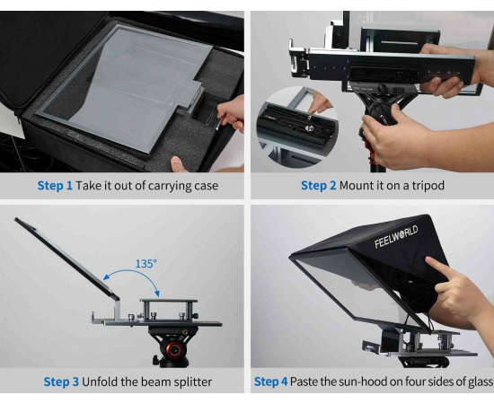 FEELWORLD Teleponto para Tablet 16" TP16