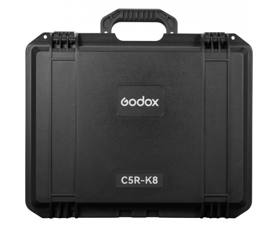 GODOX Kit 8 LED RGB Pocket C5R-K8 com Mala de Carregamento