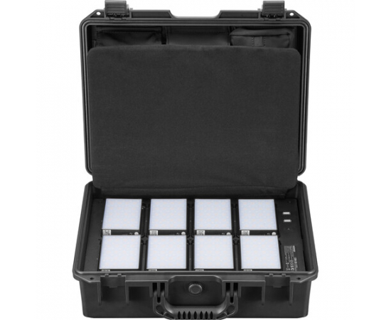 GODOX Kit 8 LED RGB Pocket C5R-K8 com Mala de Carregamento