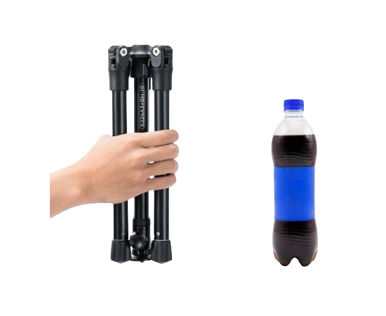 K&F CONCEPT A255A4 Tripé Portátil com Selfie-Stick e Suporte Smartphone
