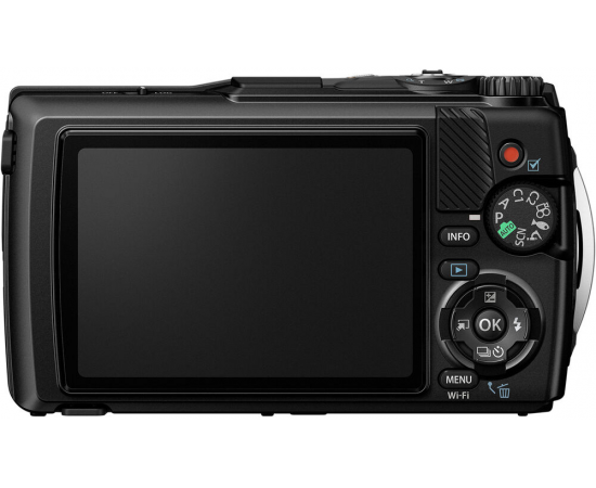 OM SYSTEM Câmera Digital Waterproof Tough TG-7