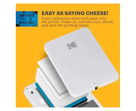 KODAK Zink Papel 2x3 - Pack de 50