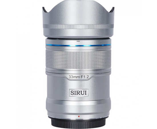 SIRUI Sniper 33mm f/1.2 para Fujifilm X - Silver