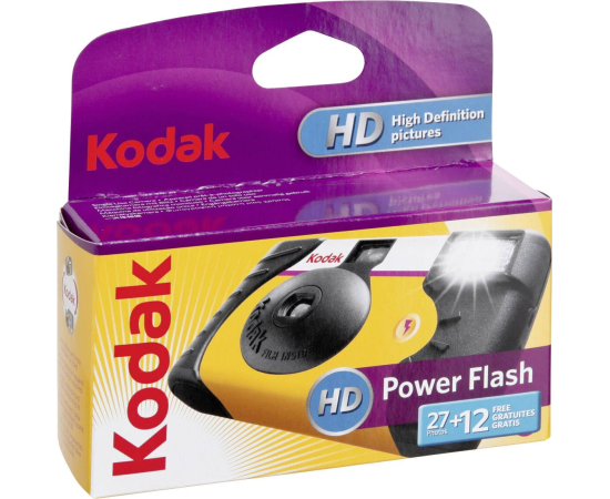 KODAK Camera Descartável Power Flash 27 + 12 Exposições