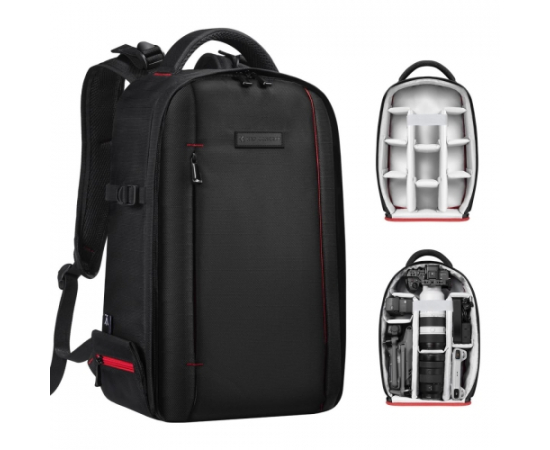 Mochila Multifuncional Camera Backpack KF13.151 18L