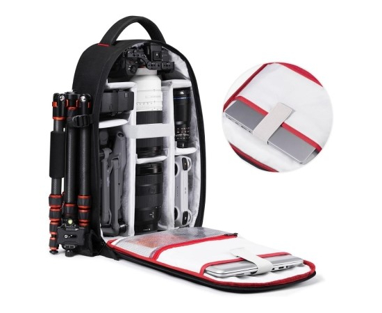 Mochila Multifuncional Camera Backpack KF13.151 18L