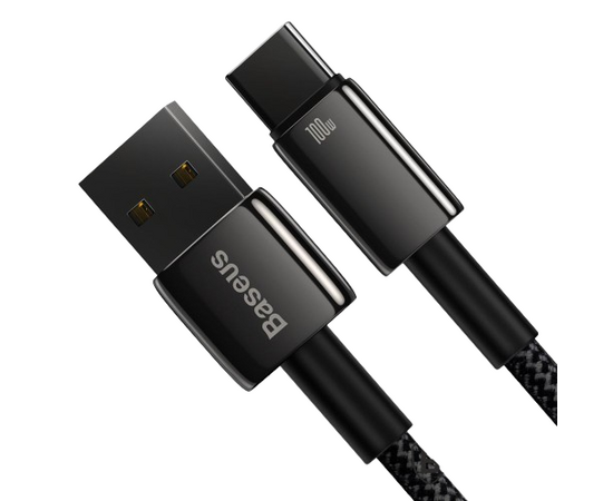 ​BASEUS Cabo USB-A Macho para USB-C Macho 100W/6A - 1m