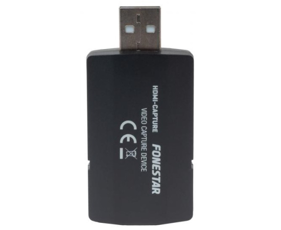 FONESTAR Placa de Captura Áudio e Vídeo USB-A / HDMI