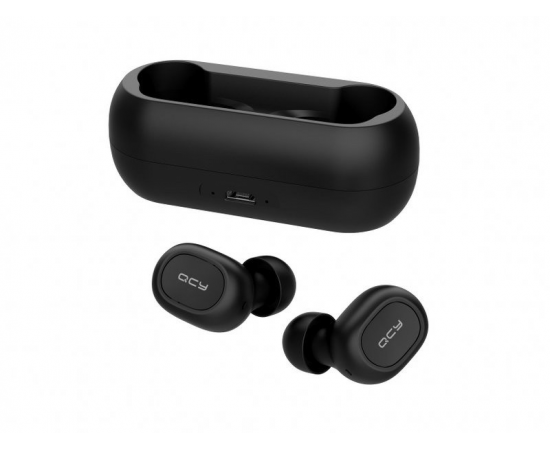 QCY Earphones sem fio TWS T1C - Preto