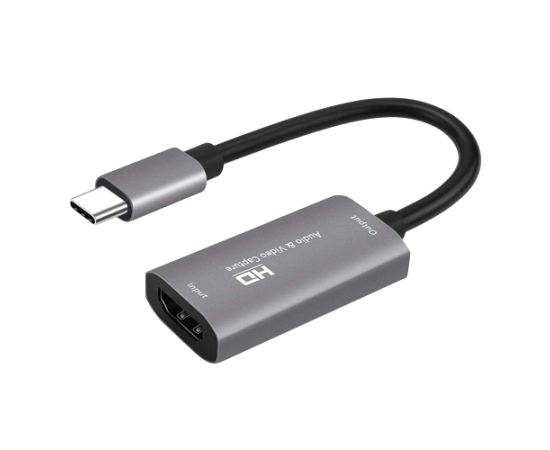 ​COLORCABLE Placa de Captura Áudio e Vídeo HDMI / USB-C
