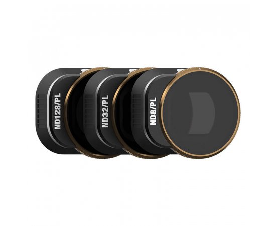 ​POLARPRO Kit Filtros ND8 PL/ND32 PL/ND128 PL para DJI Mini 4 Pro