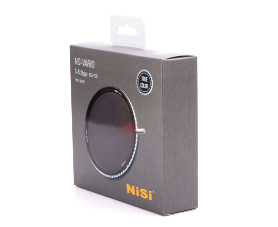 NISI Filtro True Color ND-VARIO (1-5 Stops) - 72mm