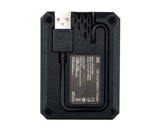 ​JJC Carregador USB Duplo para Baterias LP-E6 / LP-E6NH